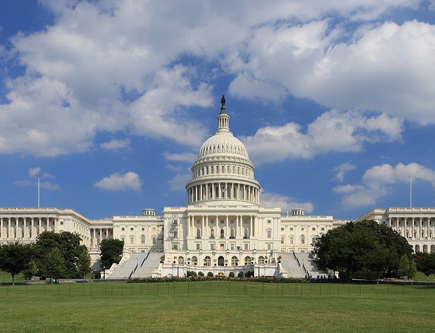 Photo of the United States Capitol.