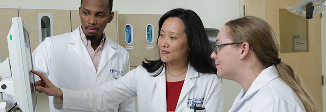 Dr. Janice Lee, NIDCR Clinical Director, and her team.