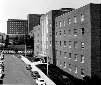 NIH Building 30, where NDCR’s initial pain research was conducted