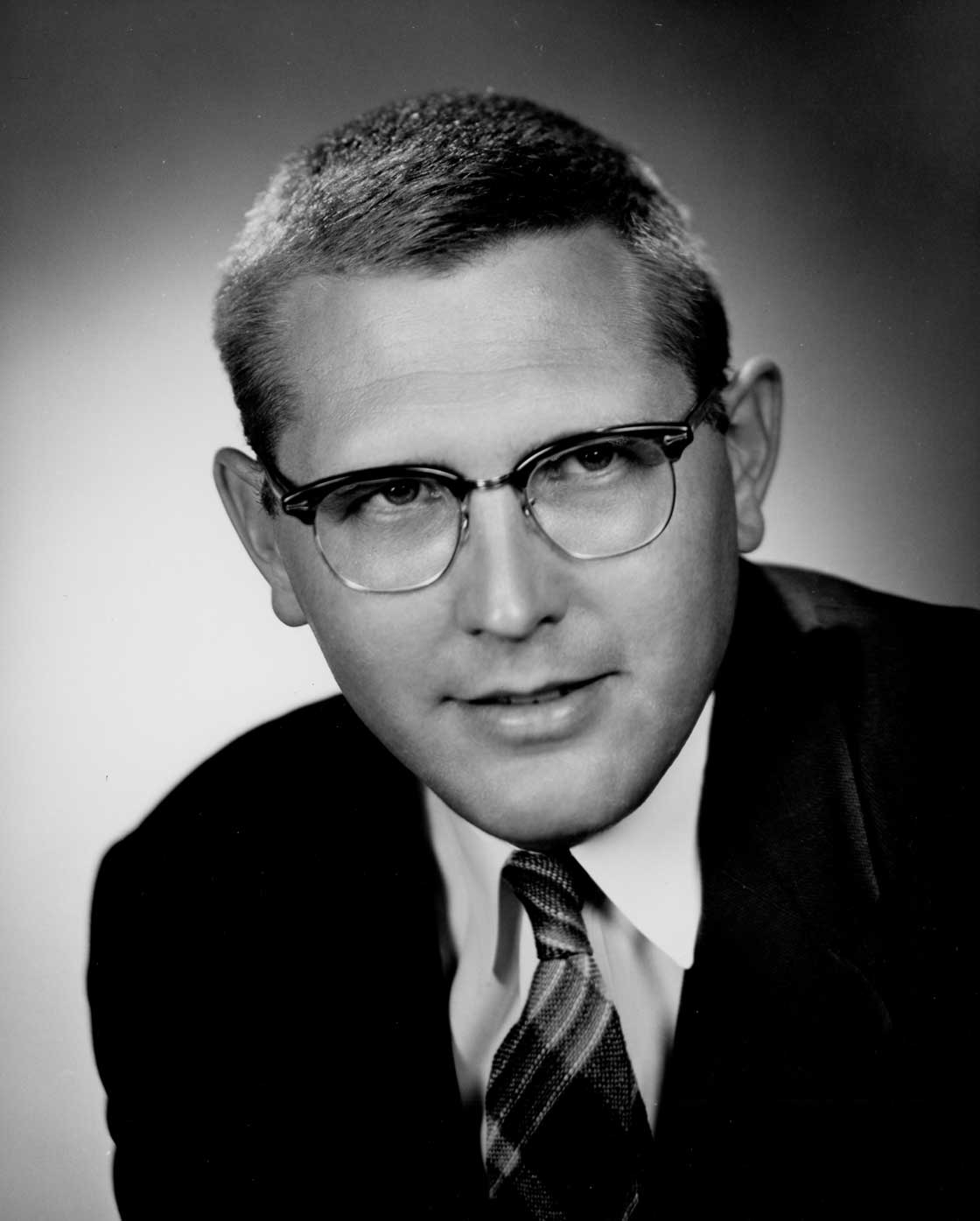 Portrait photo of Carl. J. Witkop Jr. 