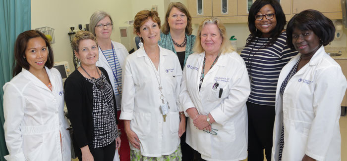 Image of the Research Nurse Specialists team.