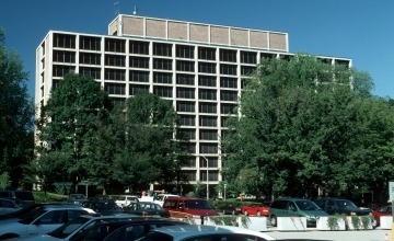 edificio en campus NIH
