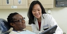Dr. Janice Lee is advising a patient