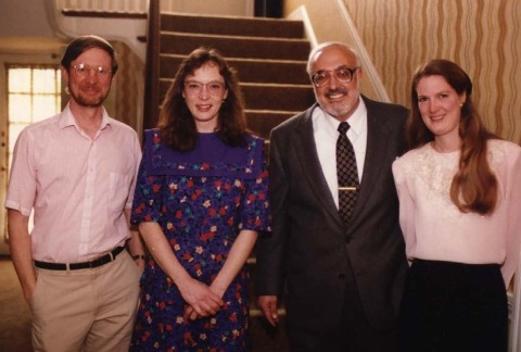 (From left) Larry Fisher, Pamela Robey, John Termine, and Marian Young.