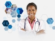 A researcher is smiling into the camera.