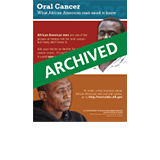 Oral Cancer Poster