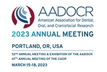 The American Association for Dental, Oral, and Craniofacial Research (AADOCR) annual meeting & exhibition will take place in Portland Oregon.