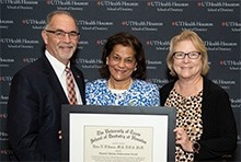 Rena D’Souza Receives Alumni Honors from UTHealth School of Dentistry.