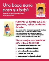 Una boca sana para su bebe