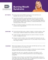 Burning Mouth Syndrome 