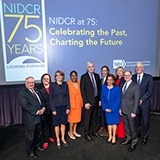 NIH leaders, members of the scientific community, and federal and scientific society partners gathered for a symposium to kick off NIDCR’s 75th anniversary. 